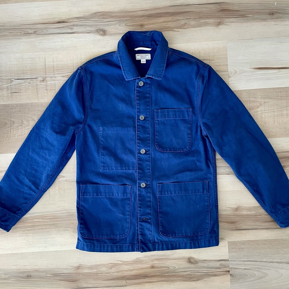 J. Crew Wallace & Barnes chore jacket in duck canvas